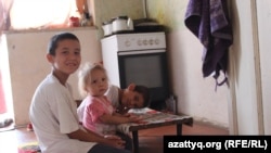 Дети Нагимы Оскенбаевой. Шымкент, 29 августа 2017 года.