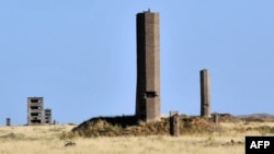 Штольни на территории бывшего Семипалатинского ядерного полигона. Восточно-Казахстанская область, 22 августа 2011 года.