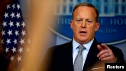 شان سپایسر سخنگوی قصر سفید