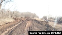 Дорога в села Гладосовое и Травневое