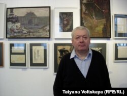 Александр Ласкин на выставке