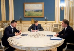 Олівер Варгеї під час зустрічі з президентом України Володимиром Зеленським. Киіїв, 12 лютого 2020 року