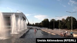 Бишкек шаары. Иллюстрациялык сүрөт.