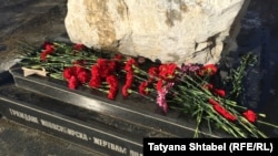 Один из мемориалов жертвам сталинских репрессий. Новосибирск, Россия 