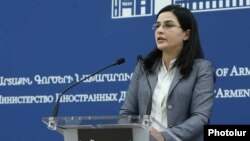 Armenian Foreign Ministry spokeswoman Anna Naghdalian said the OSCE's Minsk Group "is the only format with an international mandate to help settle the conflict."