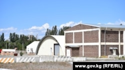 Мурдагы “Ганси” авиабазасынын ордунда ачылган “Семетей” госпиталы.