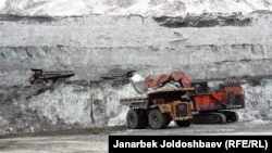 Кумтөр алтын кениндеги казуу иштери, 22-февраль, 2013.  