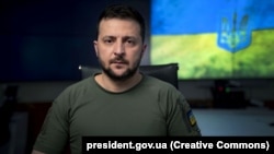 Ուկրաինայի նախագահ Վլադիմիր Զելենսկի, Կիև, 6-ը հունիսի, 2022թ.