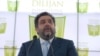 Armenia - Russian-Armenian tycoon Ruben Vardanian speaks at the launch of the construction of an international school in Dilijan in April 2010.