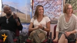 Романи Малко и Джилл Вагнер в Бишкеке