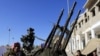 Солдаты ПВО, противостоящие режиму Каддафи в городе Эз-Завия, Ливия, 1 марта 2011 г