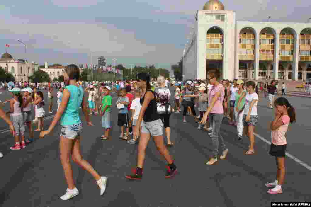 Один из моментов репетиции.