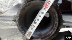 Боеприпас, содержавший ядовитые газы. Архивное фото 