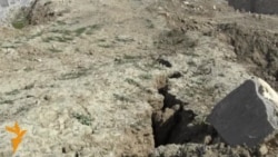 Masazırda torpaq sürüşməsi