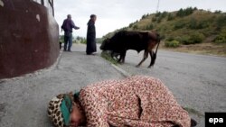 Десятки тысяч грузин покинули свои дома в Южной Осетии и внутренних районах страны