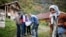 Bosnia-Herzegovina, which is still governed under a structure set out by the Dayton accords, managed to conduct a census in 2013. Here, Bosnian Muslims speak with an enumerator in the village of Krusev Do, near Srebrenica. (file photo)