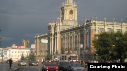Екатеринбург шаарынан бир көрүнүш.