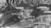 Фотография военной базы с ракетами средней дальности, сделанная американским самолетом-разведчиком на Кубе в октябре 1962 года