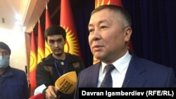 Канатбек Исаев, Жогорку Кеңештин төрагасы.