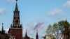 A rehearsal for the Victory Day parade in Moscow