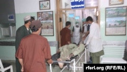 Забул провинциясындагы чабуулда жараат алгандар. 10-май, 2021-жыл. 