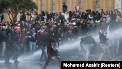 مظاهره در بیروت پایتخت لبنان