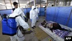 Либериядагы вирусту жуктургандар.