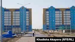 Микрорайон Карагайлы в Семее, 30 апреля 2020 года.