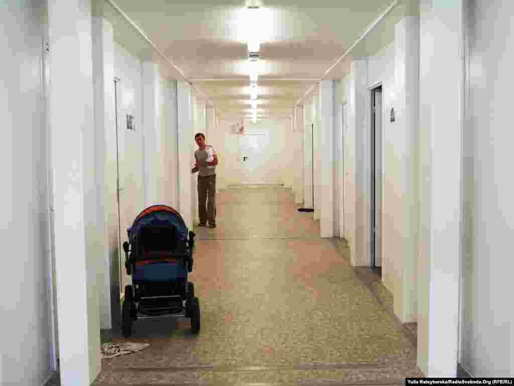 В коридорі модульного будиночка