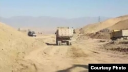 Фото прислано жителями кишлака Хумгарон