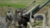 Артиллерийское подразделение Армии обороны Нагорного Карабаха на подступах к городу Мартуни, 7 апреля 2016 г․
