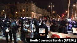 Демонстранты в Вене требуют прекратить депортации чеченцев