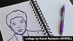 Дүйшөн Жапаров. (коллаж)