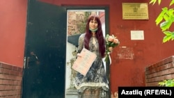 Елена Горбань после бракосочетания 23 июня 2021 года 