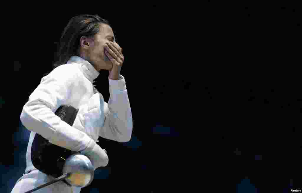 Українська шпажистка Яна Шемякіна&nbsp;здобула перше золото для України