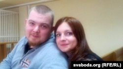 Павал Вінаградаў разам з жонкай Сьвятланай