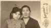Adalat Orozbekova and granddaughter Elmira. 1965.