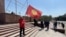 Osh - Kyrgyzstan - election - protest action - 