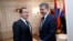 Russia - Russian Prime Minister Dmitry Medvedev meets with ihs Armenian counterpart Karen Karapetian in Moscow, 24Jan2016
