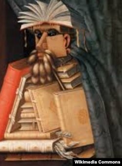 "Китепканачы". Жузеппе Арчимбольдо