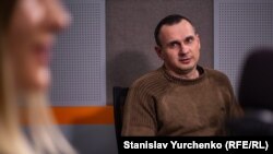 Олег Сенцов в студии Крым.Реалии.