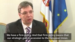 Serbian PM Vucic: 'Our Path Is The European Path'