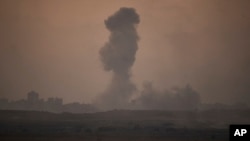 Израилдин Газа секторуна чабуулунан кийинки түтүн. 15-сентябрь, 2025-жыл 