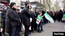 Франци -- Страсбургехь митинг дIахьош бу ерриг а Европера гулбелла нохчий. 23Чилл2017.