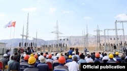 Запуск подстанции «Раззаков» в Лейлекском районе Баткенской области. 27 августа 2021 года.