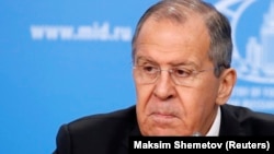 Глава МИД РФ Сергей Лавров, Москва, 16 января 2019 г. 