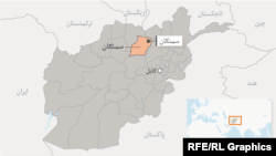 موقعیت ولایت سمنگان در نقشه عمومی افغانستان 