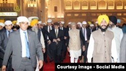 پذیرایی از رئیس جمهور افغانستان