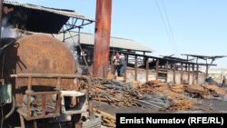 Арматура чыгарган завод. Ош.