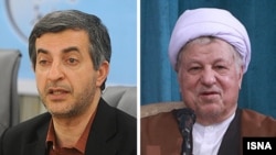 Комбіноване фото: Есфандіяр Рагім-Машаї (л), Акбар Гашемі Рафсанджані (п)